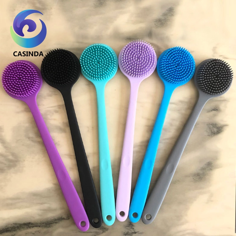 Silicone bath brush