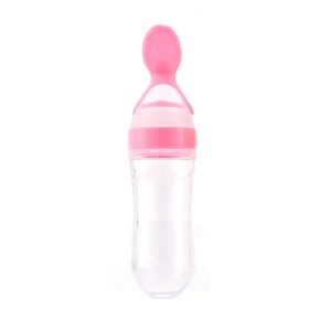 Baby Silicone Squeeze Spoon
