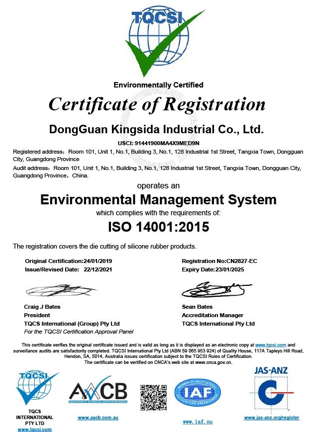 ISO 14001 for Silicone
