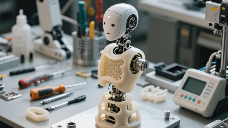 silicone of liquid robot
