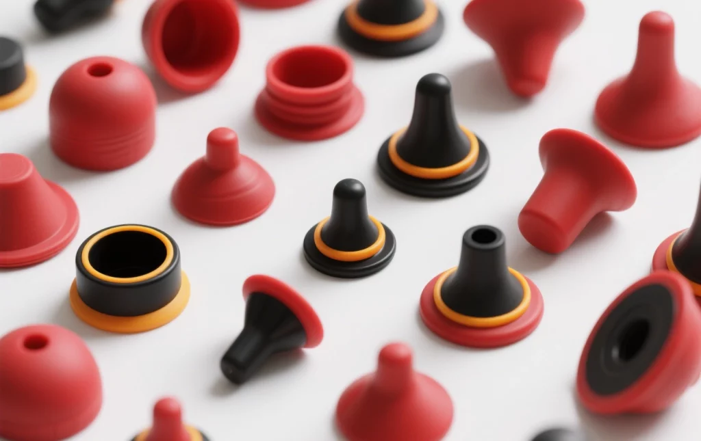 custom silicone suction cups for robot arms(3)