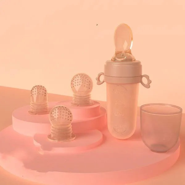 silicone baby food feeder