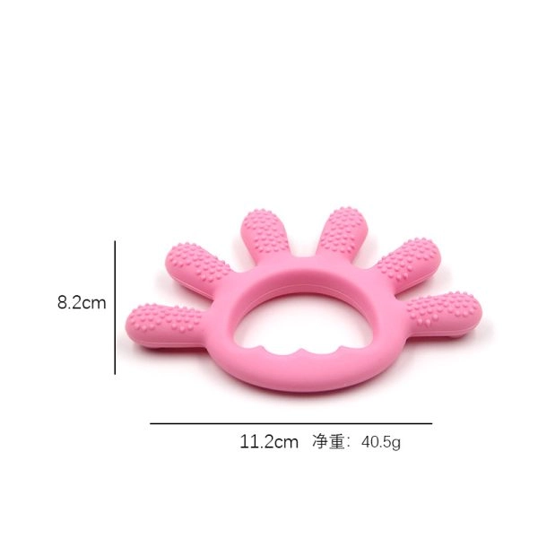 silicone baby teether