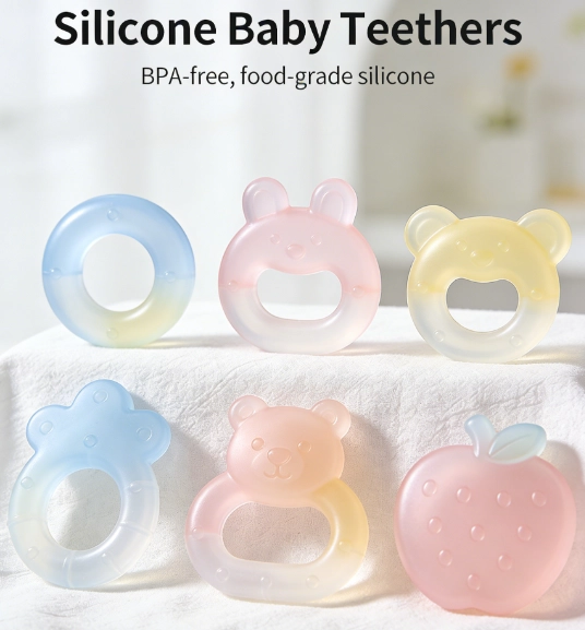 silicone baby teether(1)