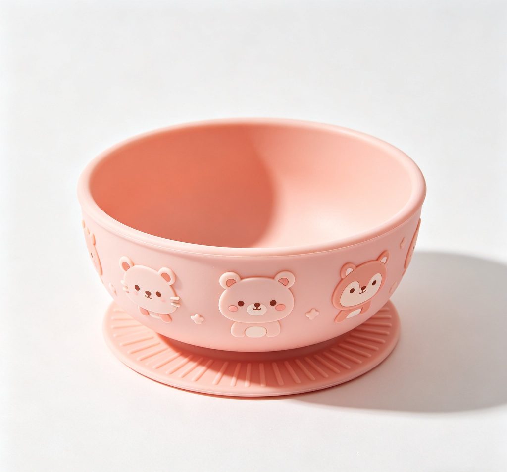 Baby Silicone Feeding Bowl(2)